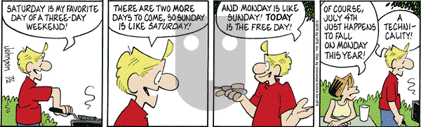 Arlo and Janis on Saturday July 2, 2016 Comic Strip