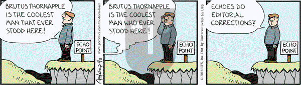 The Born Loser on Tuesday March 8, 2016 Comic Strip
