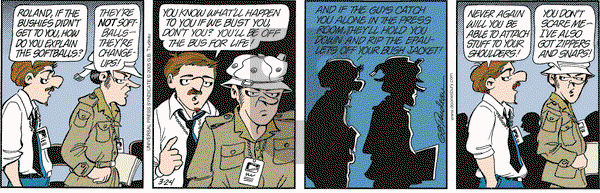 Doonesbury on Thursday March 24, 2005 Comic Strip