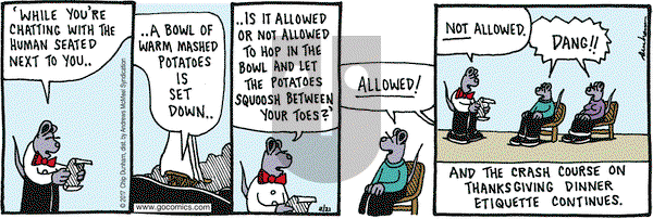 Overboard on Tuesday November 21, 2017 Comic Strip