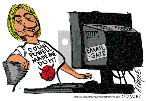 Henry Payne on Thursday August 25, 2016 Comic Strip