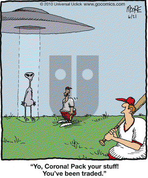 In the Bleachers on Monday June 21, 2010 Comic Strip