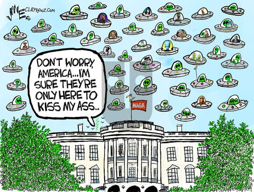 Clay Jones on Sunday April 13, 2025 Comic Strip