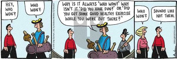 Overboard on Thursday August 16, 2018 Comic Strip