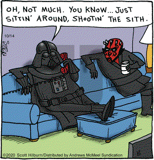 The Argyle Sweater - Wednesday October 14, 2020 Comic Strip