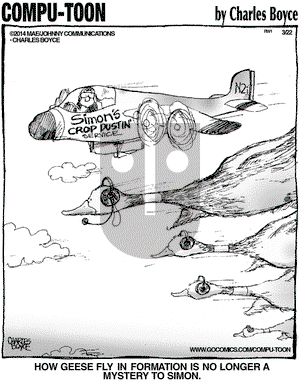 Compu-toon on Saturday March 22, 2014 Comic Strip