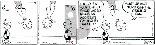 Drabble on Saturday January 4, 2003 Comic Strip