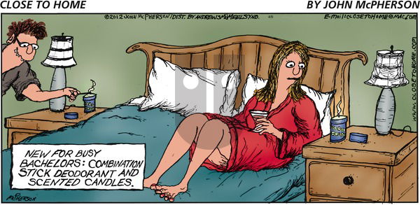 Close to Home on Sunday April 9, 2017 Comic Strip