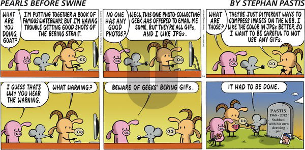 Pearls Before Swine on Sunday July 8, 2012 Comic Strip