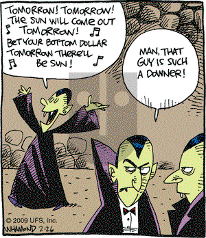 Reality Check - Thursday February 26, 2009 Comic Strip