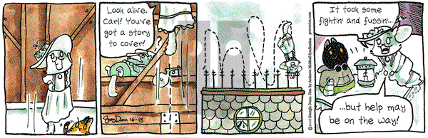 Breaking Cat News on Thursday October 18, 2018 Comic Strip