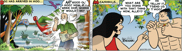 Alley Oop on Monday June 8, 2015 Comic Strip