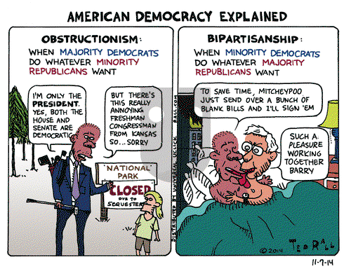 Ted Rall on Friday November 7, 2014 Comic Strip