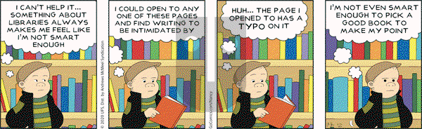 Nancy on Wednesday February 26, 2020 Comic Strip