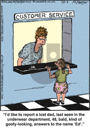 Close to Home on Saturday October 1, 2011 Comic Strip