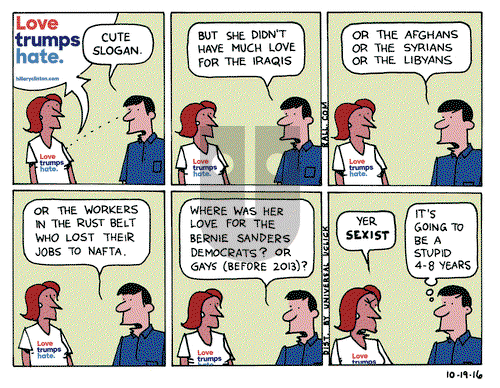 Ted Rall on Wednesday October 19, 2016 Comic Strip