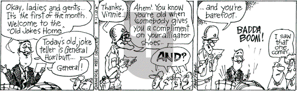 The Elderberries on Tuesday March 1, 2005 Comic Strip