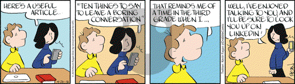 Drabble on Tuesday April 26, 2016 Comic Strip
