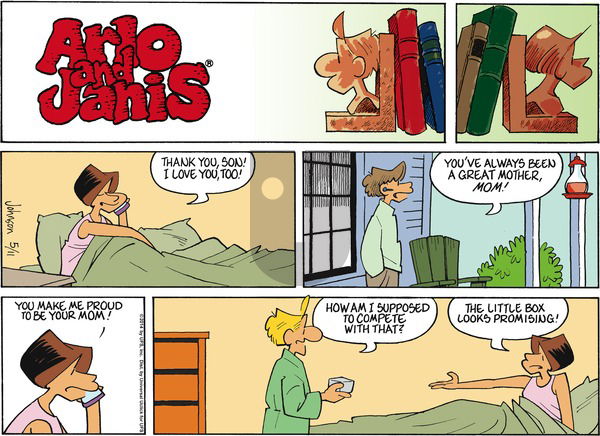 Arlo and Janis on Sunday May 11, 2014 Comic Strip