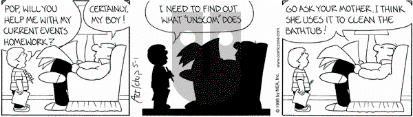 The Born Loser on Friday May 1, 1998 Comic Strip