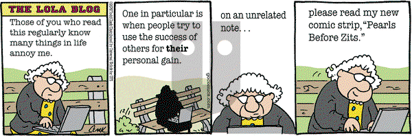 Lola on Saturday December 1, 2012 Comic Strip