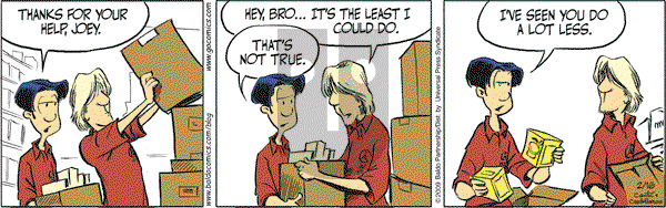 Baldo on Monday February 16, 2009 Comic Strip