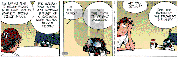 Get Fuzzy on Thursday February 8, 2007 Comic Strip