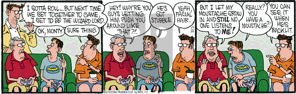 Monty on Friday October 10, 2008 Comic Strip
