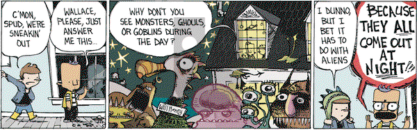 Wallace the Brave on Friday February 2, 2018 Comic Strip