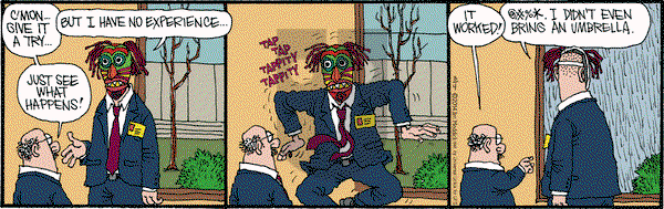 Monty on Tuesday March 4, 2014 Comic Strip
