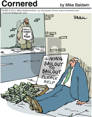 Cornered on Saturday October 29, 2011 Comic Strip
