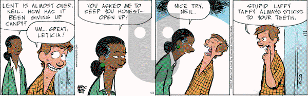 Lucky Cow on Tuesday April 3, 2007 Comic Strip