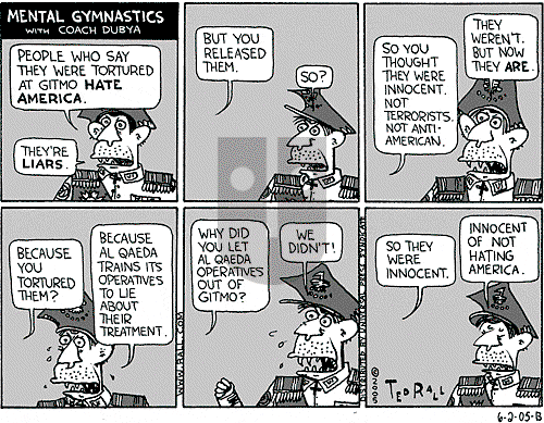 Ted Rall on Saturday June 4, 2005 Comic Strip