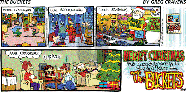 The Buckets on Sunday December 25, 2011 Comic Strip