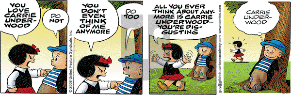 Nancy on Tuesday May 6, 2008 Comic Strip