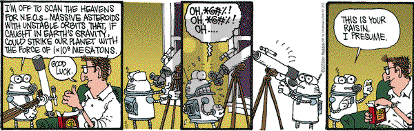Monty on Friday August 9, 2013 Comic Strip