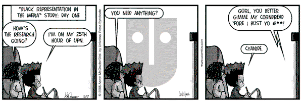 The Boondocks on Saturday December 8, 2012 Comic Strip
