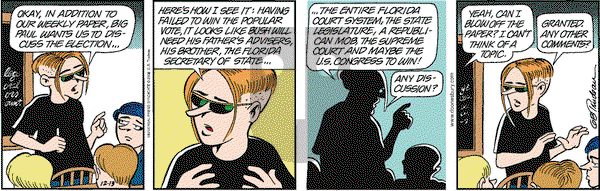 Doonesbury on Wednesday December 13, 2000 Comic Strip