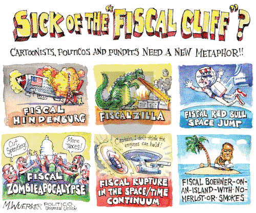Matt Wuerker - Thursday December 13, 2012 Comic Strip