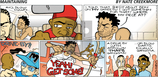 Maintaining on Sunday June 22, 2008 Comic Strip