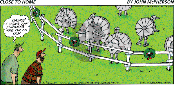 Close to Home on Sunday December 20, 2009 Comic Strip