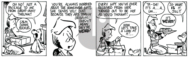 Buckles on Wednesday May 14, 2025 Comic Strip