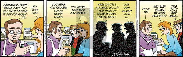 Doonesbury on Thursday November 28, 2013 Comic Strip