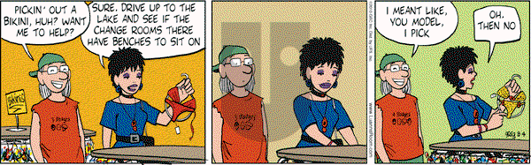 Luann on Wednesday August 4, 2010 Comic Strip