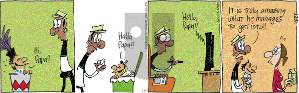 The Knight Life on Friday December 7, 2012 Comic Strip