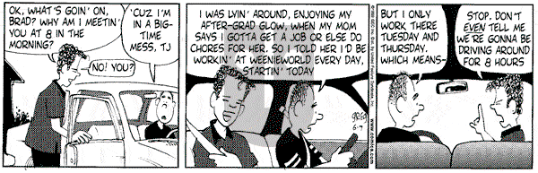 Luann on Monday June 7, 1999 Comic Strip
