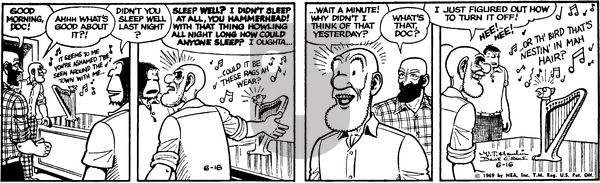 Alley Oop on Monday June 16, 1969 Comic Strip