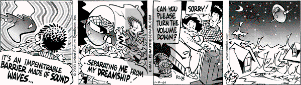 Rose is Rose on Thursday January 4, 2001 Comic Strip