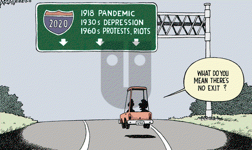 Robert Ariail on Tuesday August 18, 2020 Comic Strip
