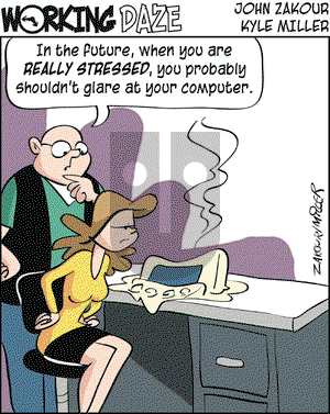 Working Daze on Thursday June 17, 2004 Comic Strip